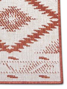 NORTHRUGS - Hanse Home koberce Kusový koberec Twin Supreme 105457 Malibu Cayenne – na von aj na doma - 80x250 cm