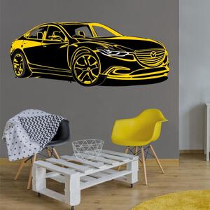 INSPIO-textilná prelepiteľná nálepka - INSPIO-výroba darčekov a dekorácií - Nálepka na stenu - Mazda