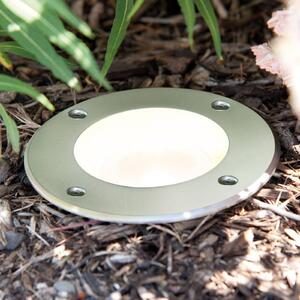 Paulmann LED nájazdové svietidlá Special, IP67, Ø 11 cm, Hliník / sivá / zinok, Nehrdzavejúca oceľ, Zapustené podlahové svetlo