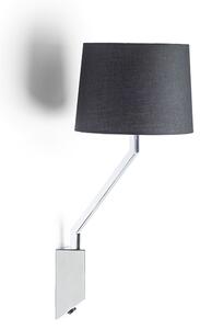 Rendl SHARP | čierna nástenná lampa