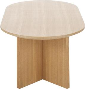 Oválny konferenčný stolík z dreva Toni