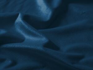 Biante Veľký zamatový oválny obrus Velvet Premium SVP-001 Petrolejovo modrá 160x200 cm