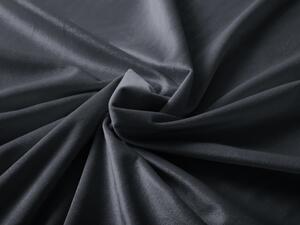 Biante Veľký zamatový oválny obrus Velvet Premium SVP-004 Antracitovo sivý 180x260 cm