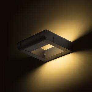Rendl AQUE | nástenná matná čierna lampa IP54