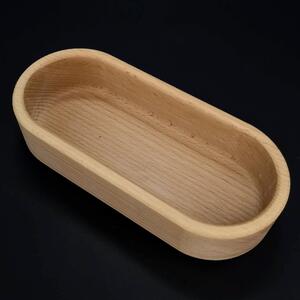 AMADEA Drevená miska ovál, masívne drevo, rozmer 18x8x4, 5 cm