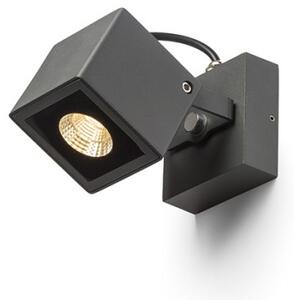 Rendl BORA | nástenná antracitová lampa IP54