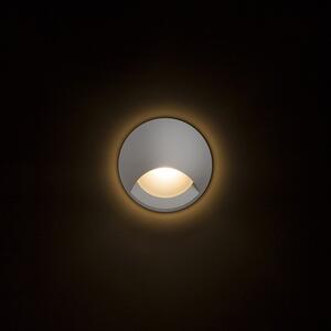 Rendl CLUB IND | zápustná striebornosivá lampa IP54