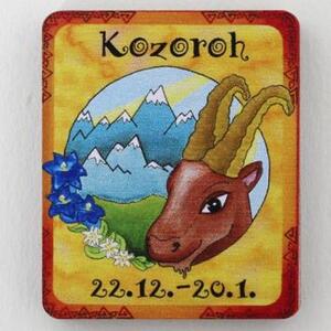 AMADEA Magnet znamenie kozorožec 4 cm
