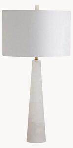 Stolová LED lampa's alabastrovým podstavcom Modern