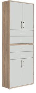 SKRINKA NA DOKUMENTY, biela, farba duba, 84,4/227,2/33 cm MID.YOU - Online Only kancelárie, Online Only