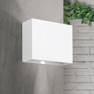 LED vonkajšie nástenné svietidlo Akzent, biela