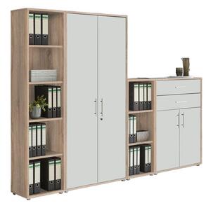 SKRINKA NA DOKUMENTY, biela, farba duba, 257/185,6/33 cm MID.YOU - Online Only kancelárie, Online Only