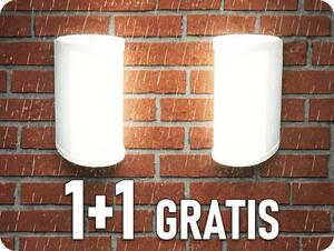 V-TAC LED nástenné svietidlo 12W, 1500lm, zmena farby 3000K/4200K/6500K, IP65, biele, 1+1 zadarmo!