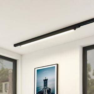LED koľajnicové svetlo Arcchio Harlow, čierne, 109 cm, 4 000 K
