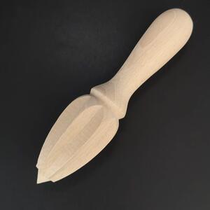 AMADEA Drevený ručný lis na citrusy, masívne drevo, dĺžka 15 cm