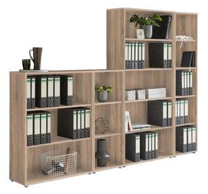 REGÁL NA ŠANÓNY, dub sonoma, 257/185,6/33 cm MID.YOU - Online Only kancelárie, Online Only