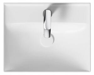 Cersanit Larga, skrinkové umývadlo 50x40 cm, biela, K120-008