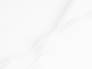 Biante Dekoračný oválny obrus Rongo RG-045 Biely 60x100 cm