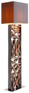 Stojacia lampa KARE Nature Wave s drevom