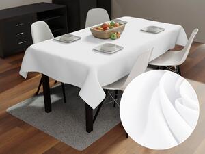 Biante Dekoračný obdĺžnikový obrus Rongo RG-045 Biely 50x100 cm