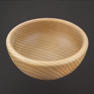 AMADEA Drevená miska, masívne drevo, 14 cm