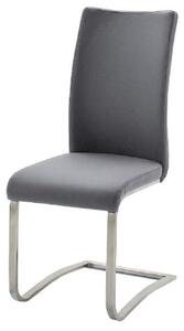 Jedálenská stolička Lucile sivá