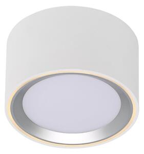Nordlux FALLON 6 | stropné LED svietidlo s funkciou MOODMAKER Farba: Biela s kovovým krúžkom