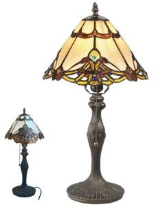 Metal svietidlo Tiffany nočná lampa kolekcia GOLD Ø25*42
