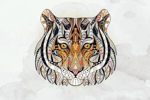 Samolepiaca tapeta moderné prevedenie tigra