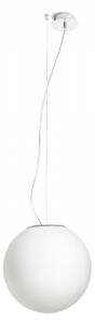 Rendl LUNEA | závesná lampa biele sklo Priemer: 30cm