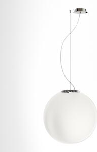 Rendl LUNEA | závesná lampa biele sklo Priemer: 40cm