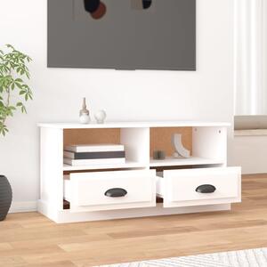 TV skrinka biela 93x35,5x45 cm kompozitné drevo