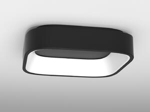 TOPAJA 60 | IMMAX NEO | štvorcové Smart LED stropné svietidlo Farba: Čierna matná