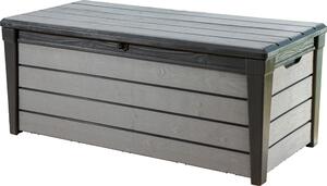 Keter BRUSHWOOD box - 455L - grafit + sivý
