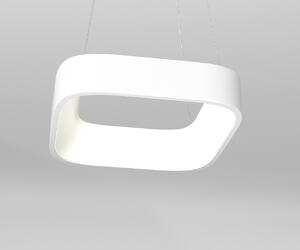 TOPAJA 45 | IMMAX NEO | štvorcové Smart LED závesné svietidlo Farba: Biela matná