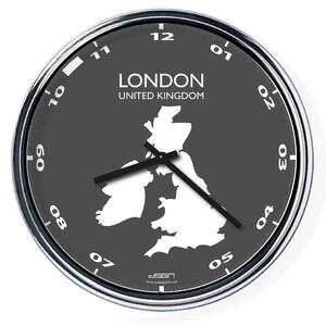 Kancelárske nástenné hodiny: Londýn, Výber farieb Tmavé