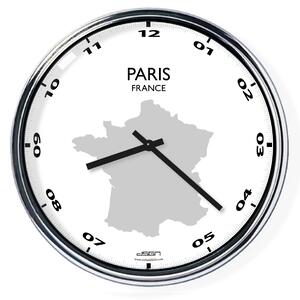 Kancelárske nástenné hodiny: Paríž, Výber farieb Svetlé