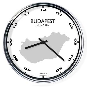 Kancelárske nástenné hodiny: Budapest, Výber farieb Svetlé