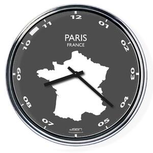 Kancelárske nástenné hodiny: Paríž, Výber farieb Svetlé