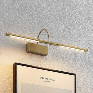 Lucande Fehmke LED obrazová lampa, mosadz