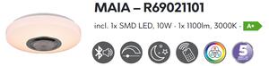 Trio MAIA | Stropné LED svietidlo s bluetooth reproduktorom