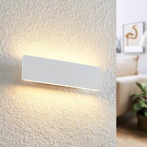 Nástenné svietidlo Lindby Ignazia LED, 28 cm, biele, kov, hore/dole