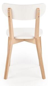 Jedálenská stolička Ronja biela