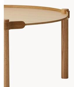 Okrúhly konferenčný stolík z dubového dreva Woody