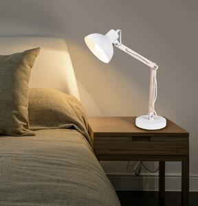 Trio KIMI| Dizajnová stolová LED lampa Farba: Biela