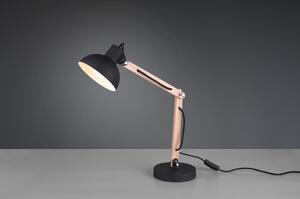 Trio KIMI| Dizajnová stolová LED lampa Farba: Čierna