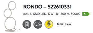 Trio RONDO| Stmievateľné stolové LED svietidlo Farba: Čierna