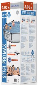 Nadzemný bazén Steel Pro Max 305 x 76 cm 4678 l BESTWAY