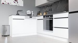 Rohová kuchyňa Trixy biela ľavý roh 230x170 cm