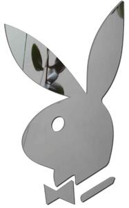 STYLESA Nálepka ka na stenu zrkadlo PLAYB OX002 čierne: Zrkadlo Silver Plexisklo 2874-9414 OX002- Modern wall stickers